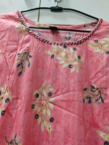 womens pink kurta