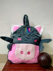 Pre-school Cute Unicorn Plush Backpack
