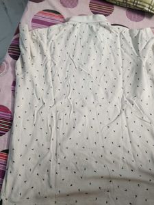 Patterned Polo Shirt - Size L