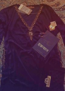 Shae by Sassafras Elegant Velvet Kurta