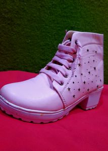Stylish Pink Gum Shoes For Women