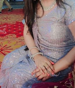 Bollywood Style Full Sequence Saree