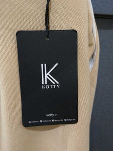 Elegant Beige high waist trousers