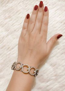 Sparkling Circle Bracelet