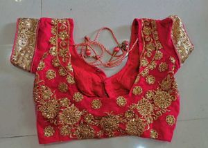 Stunning Pink Embroidered Lehenga Choli