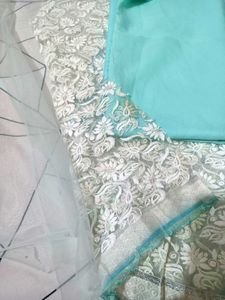 Elegant Embroidered Suit Material