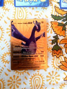 Pokemon Cards Pack Of 6 Card With 1 Gold