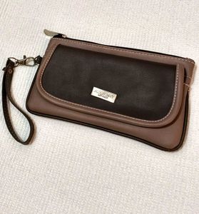 Brown mobile Pouch