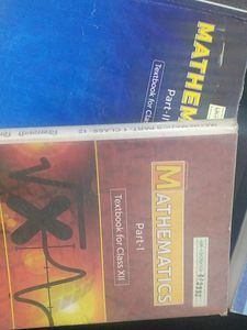 CBSE NCERT Class 12 Mathematics Books Part 1 And 2