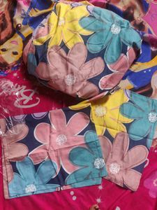 Around Lastik Double Bed Sheet In Cotten