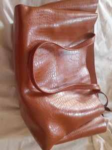 Stylish Brown Tote Bag