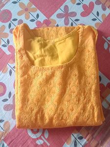 Yellow Kurti