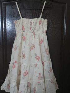 Floral Print Tiered Sundress
