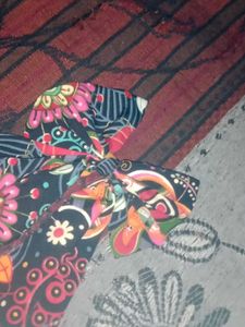A Beautiful Printed Hair Bow