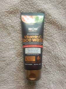 WOW Skin Science Vitamin C Foaming Face Wash.
