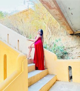 Red Maxi Dress