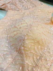 Peach Embroidered Blouse