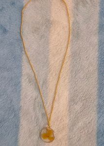 Resin Pendant with chain
