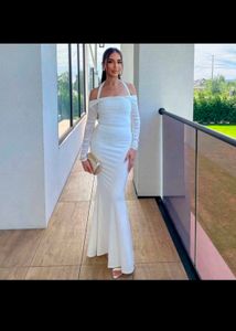 Elegant White Maxi Dress
