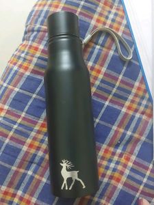 Black Water Bottle Steel