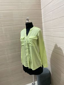 Calvin Klein Lime Green Women's Shirt
