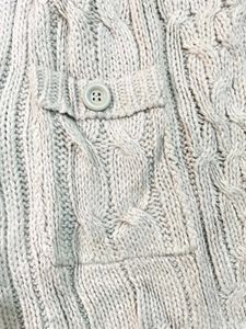 Pinterest Silver Cable Knit Sweater Dress B