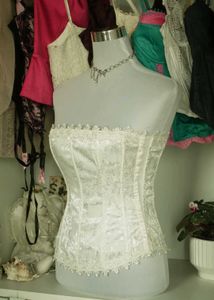 White Lace Corset