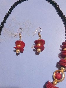 Modern Style Beads Necklace. Goa Neckpiece.