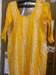 Kurta Salwar Set Batik Print