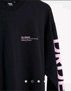 Dr Denim Aesthetic Sweden graphic Oversized Tshirt