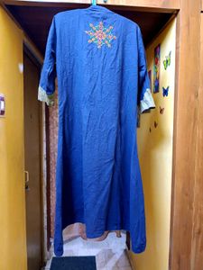 High Quality Slub Cotton Xxl Kurti