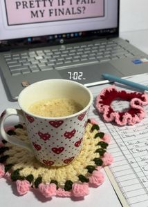 Trending Crochet Flower Bouquet And Scrunchie