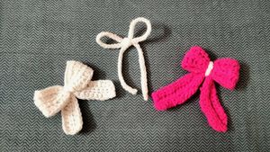 Crochet Bow 🎀