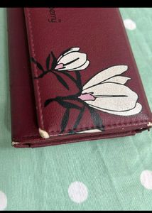 Floral Print Wallet