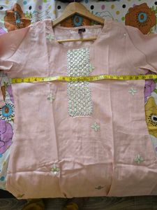 New Unused Peach Color Beautiful Suit Set