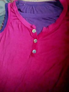 Pink &amp; Purple Top