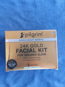 Pilgrim 24k GOLD FACIAL KIT