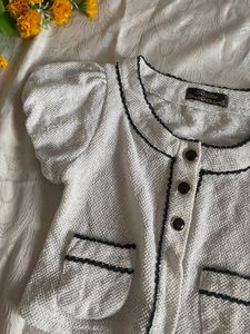 Korean White Top🤍