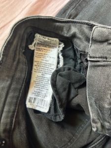 vero Moda  Gray Ripped Skinny Jeans