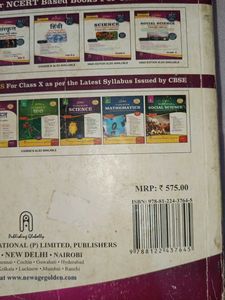 Golden Mathematics  Guides Textbook - Class X
