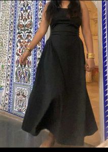 Black Fit &amp; Flare Dress