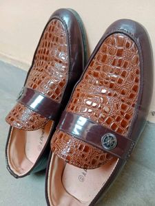 Brown Leather Loafers