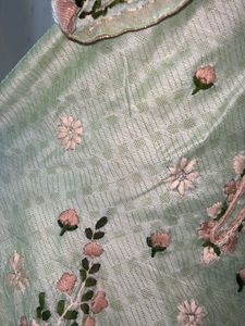 Lidhianvi Green embroidery Kurta