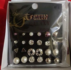 Jewels Galaxy Earring Set - 12 Pairs