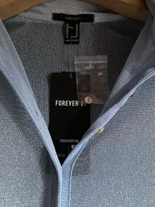 ✨ Forever 21 Blue Sparkle Top ✨