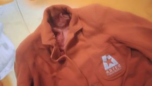 Orange Casual Jacket