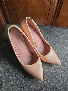 Elegant Pink Pencil Steletoe Heels