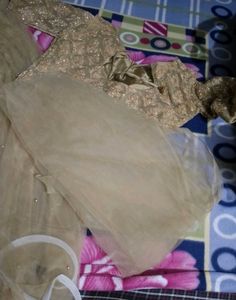 Golden Lehenga Choli Set