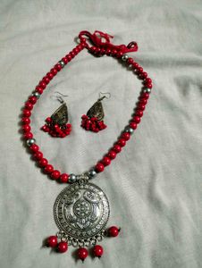Nice Red Jwellery Sets.