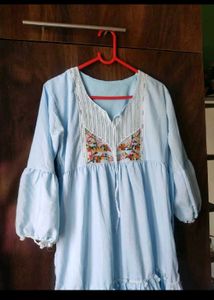 Boho Embroidered Dress